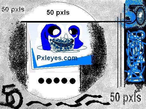 Creation of pxleyes note: Final Result